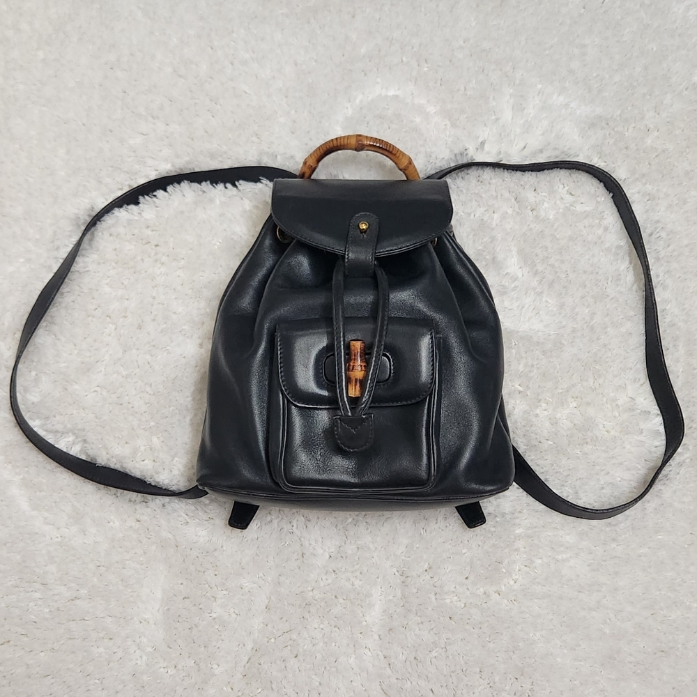 Gucci Bamboo Backpack